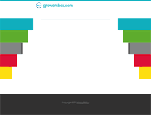 Tablet Screenshot of growersbox.com